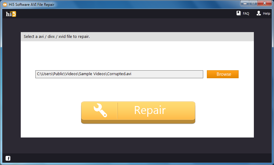 avi file repair software