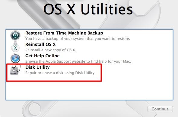 How To – Format a Mac’s Drive using Disk Utility