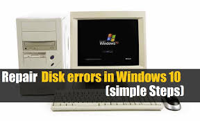 Procedure to Repair Disk Errors in Windows 10