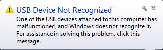 usb-device-not-recognized