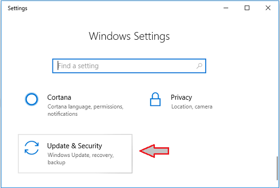 settings-update-and-security