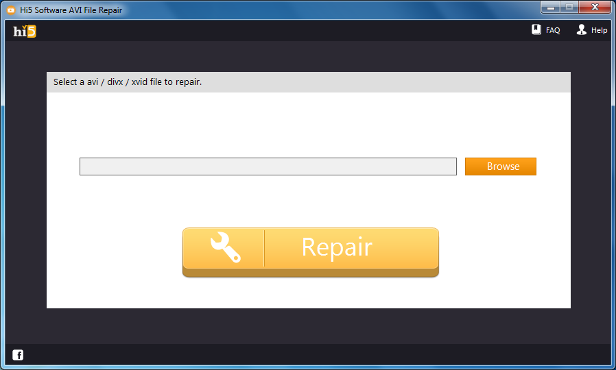 Hi5 AVI File Repair Software 1.0.0.1 full