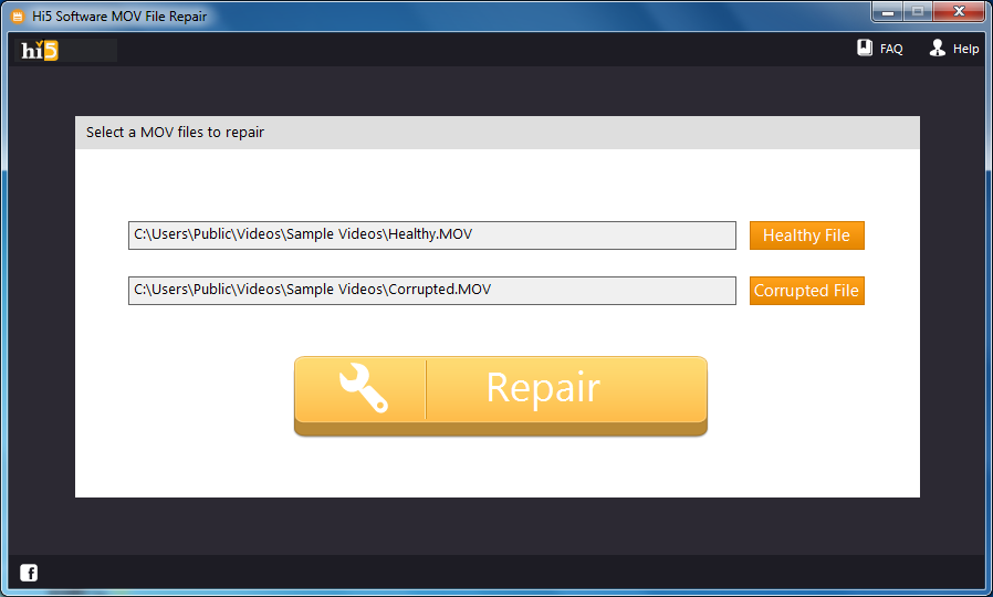 mov file repair software
