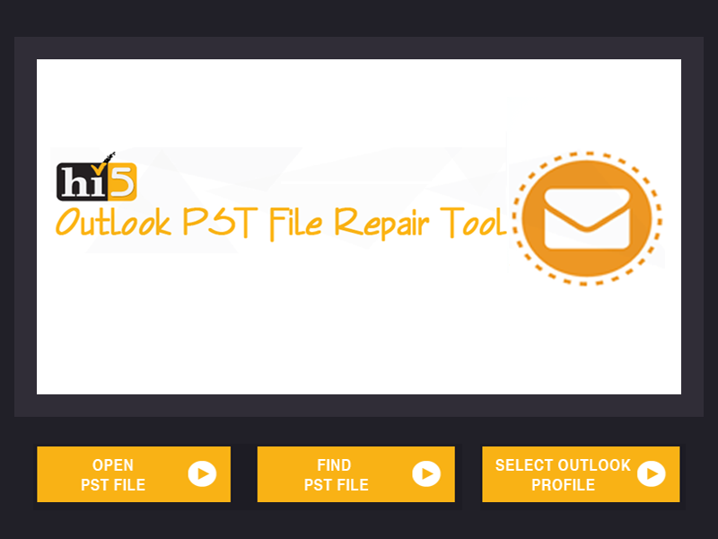 Hi5 Software Outlook PST File Repair screenshot