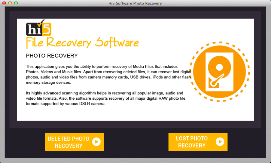 mac photo recovery software