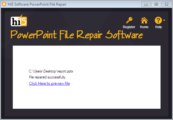 powerpoint file repair tool