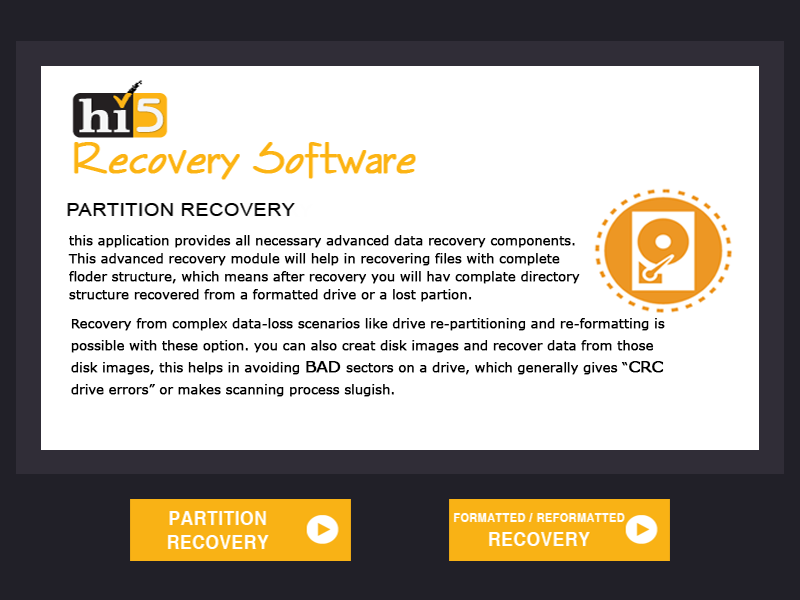 Hi5 Software Partition Recovery Windows 11 download