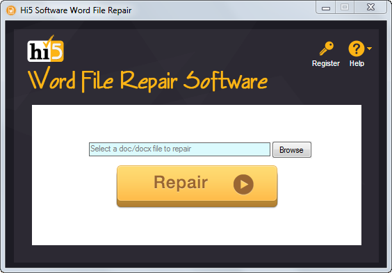 Hi5 Software Word File Repair Windows 11 download